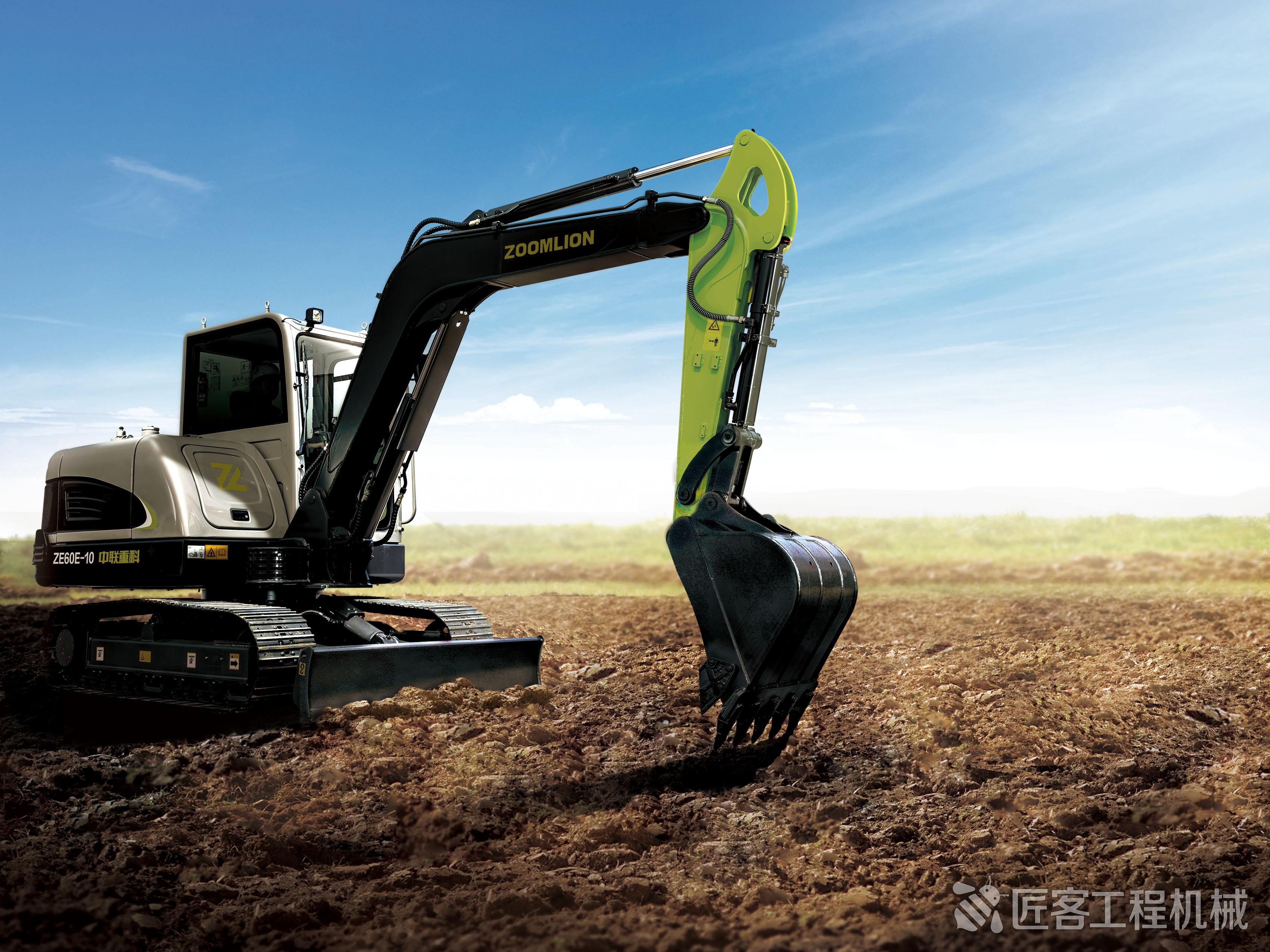 靈動(dòng)有我 中聯(lián)重科ZE60E-10型履帶式挖掘機(jī)榮登Top50，獲“中國工程機(jī)械”權(quán)威認(rèn)可